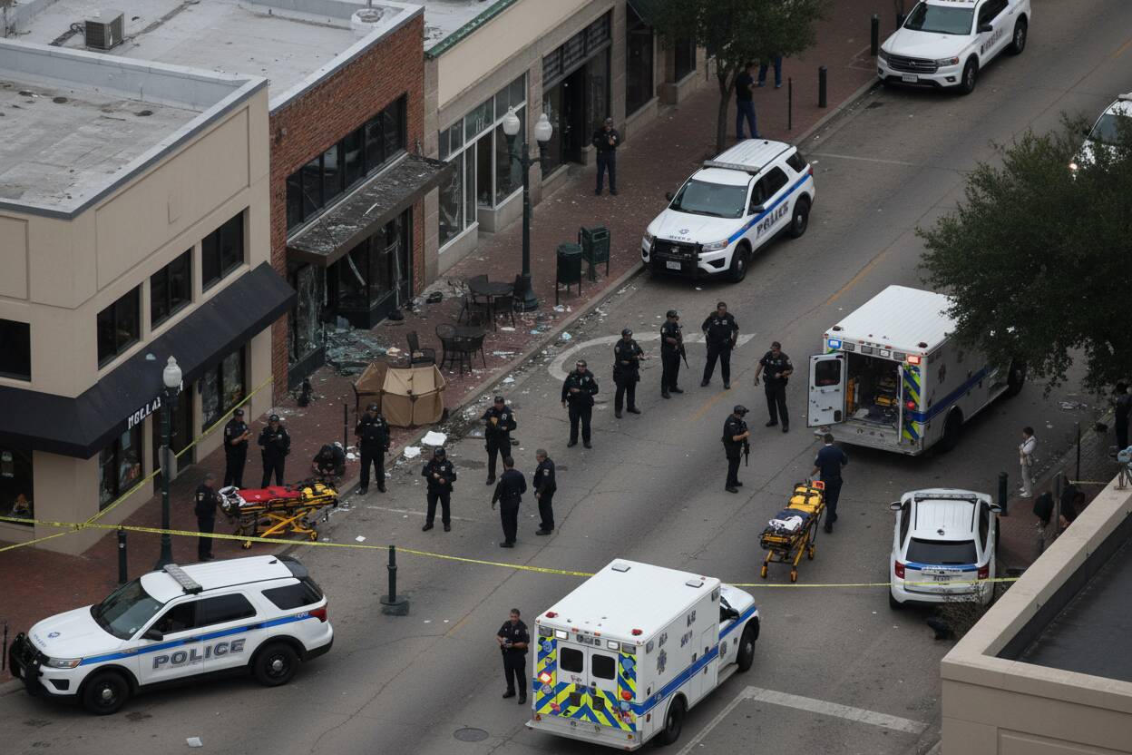 Tiroteo en Austin deja dos muertos y 14 heridos: la policía mata al atacante 