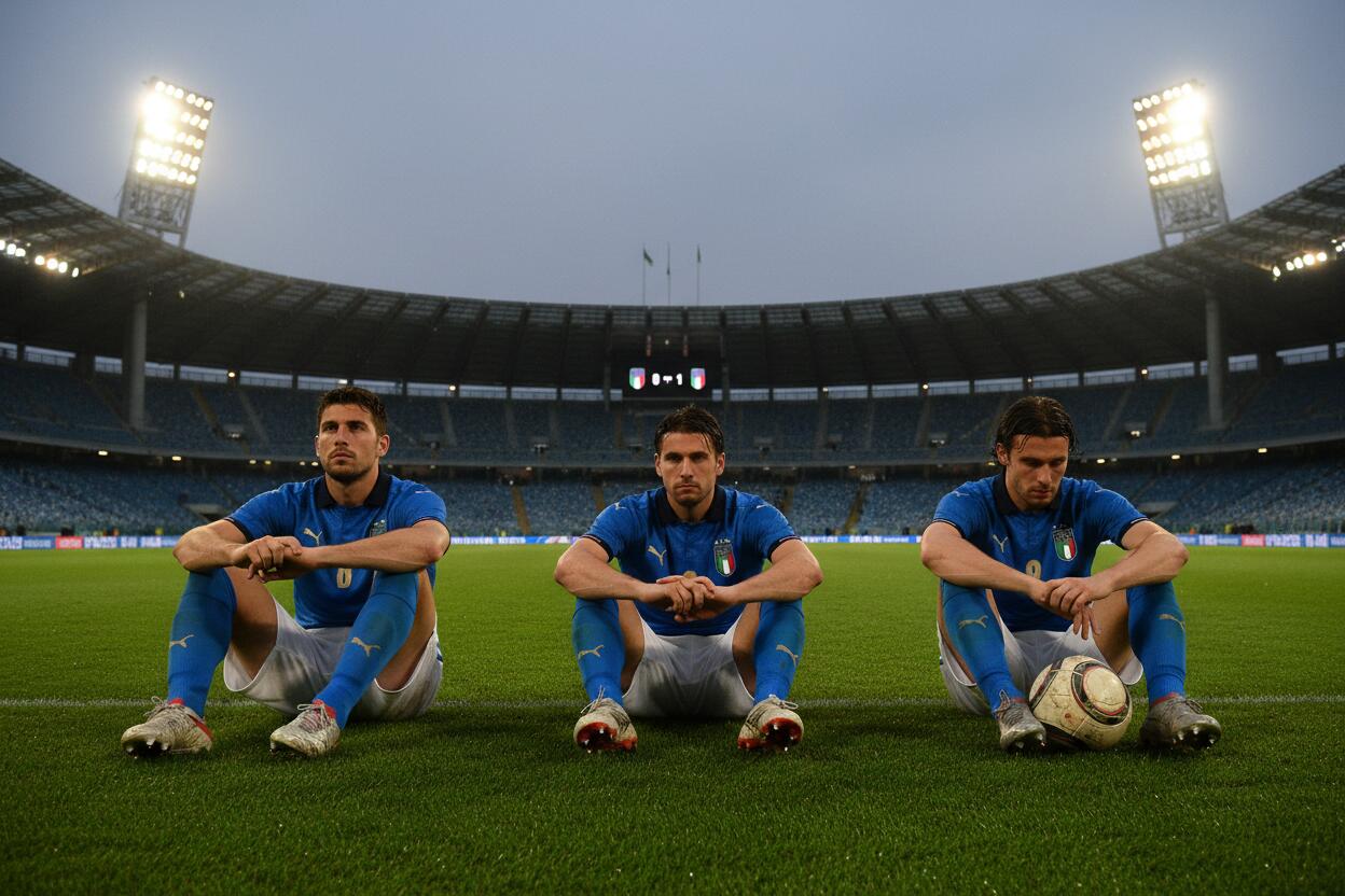 Italia: Cinco razones por las que se queda fuera del Mundial 2026