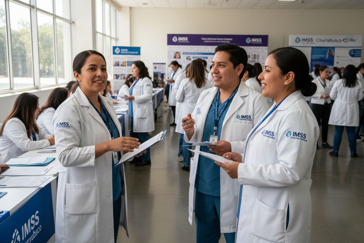 IMSS recluta 9,616 médicos especialistas para 2026