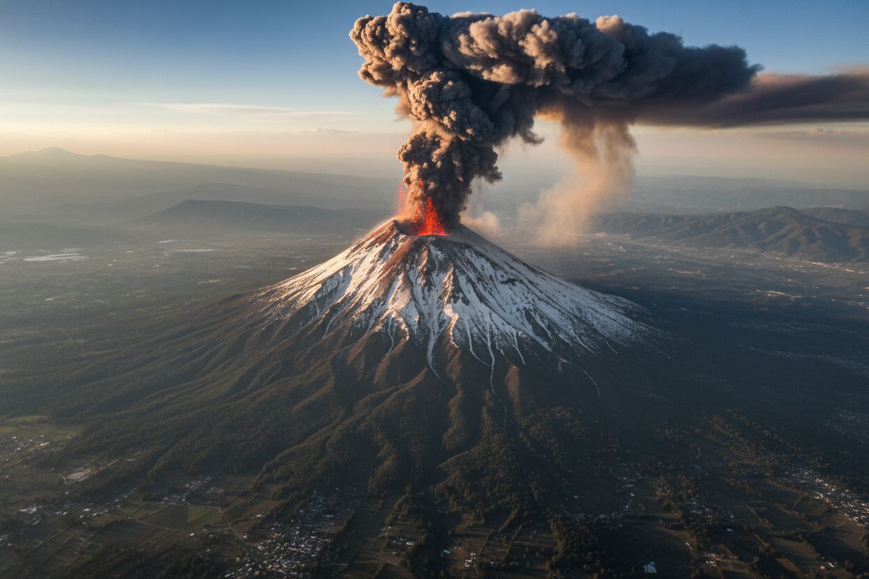 Popocatépetl en Amarillo Fase 2: Cenapred advierte sobre peligro de fragmentos incandescentes