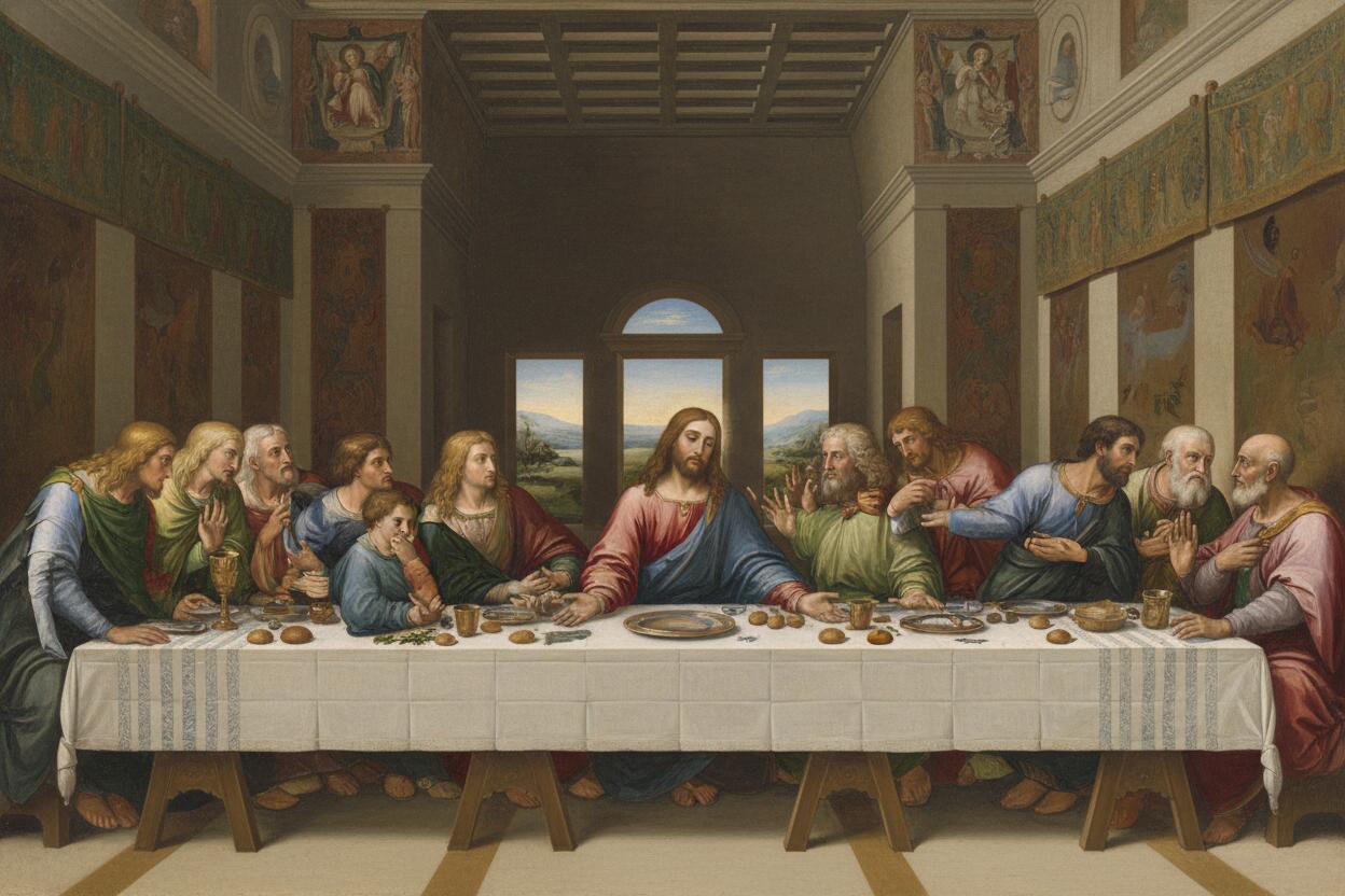 ¿Existe el apóstol número 13 en La Última Cena?  Investigación científica y religiosa responde