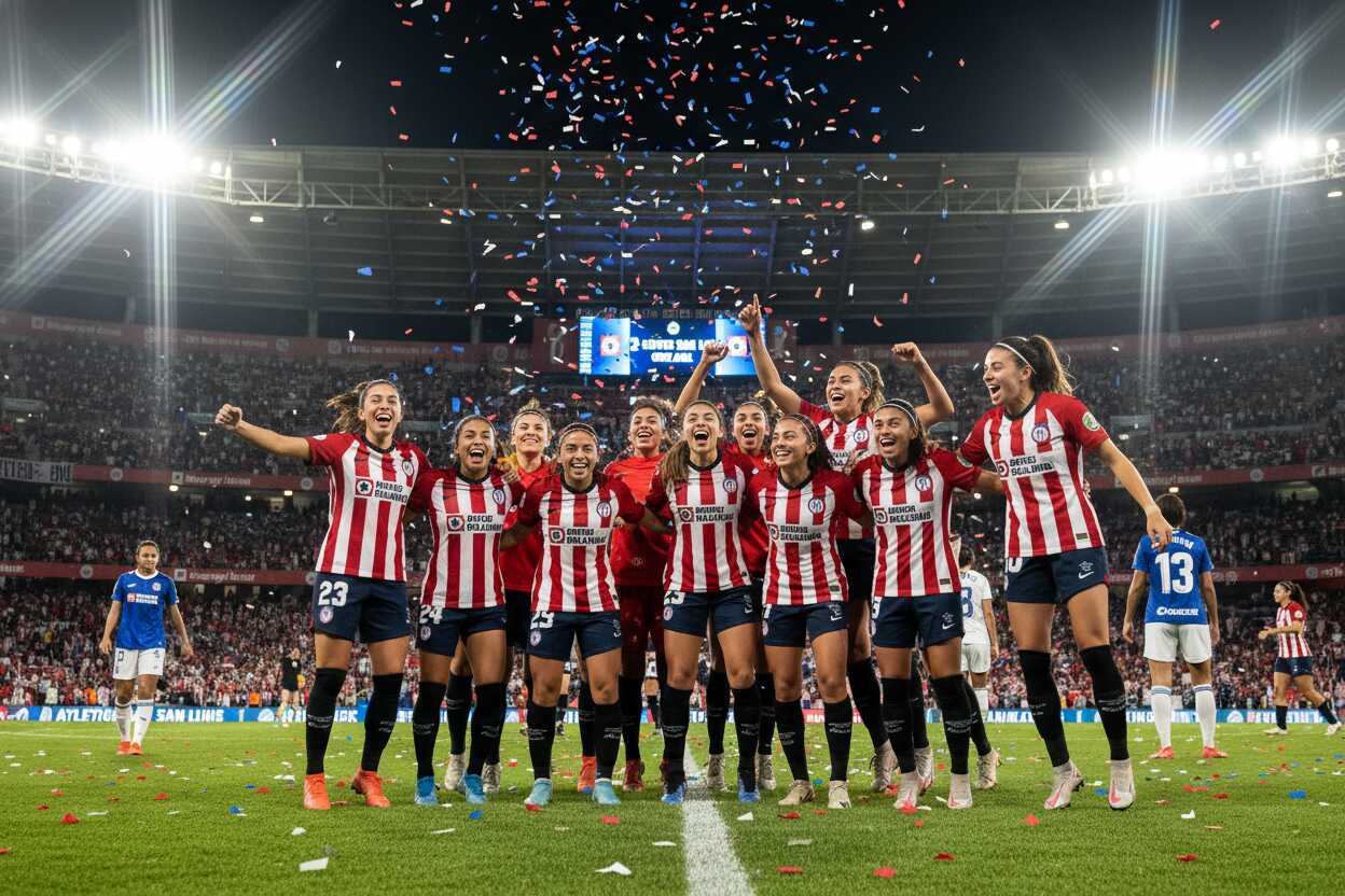 San Luis remonta y vence a Cruz Azul en Liga Femenil