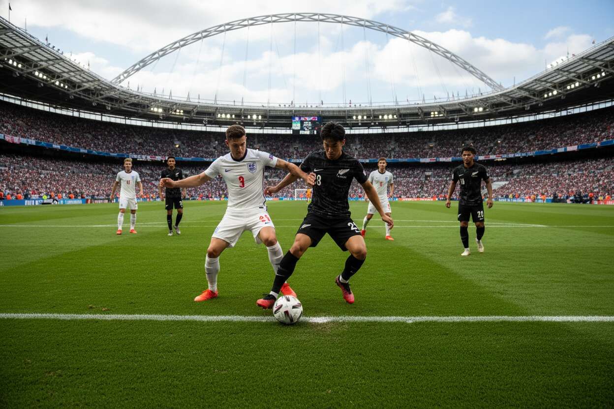 Con Harry Kane y Jude Bellingham: Inglaterra enfrenta a Nueva Zelanda antes del Mundial 2026