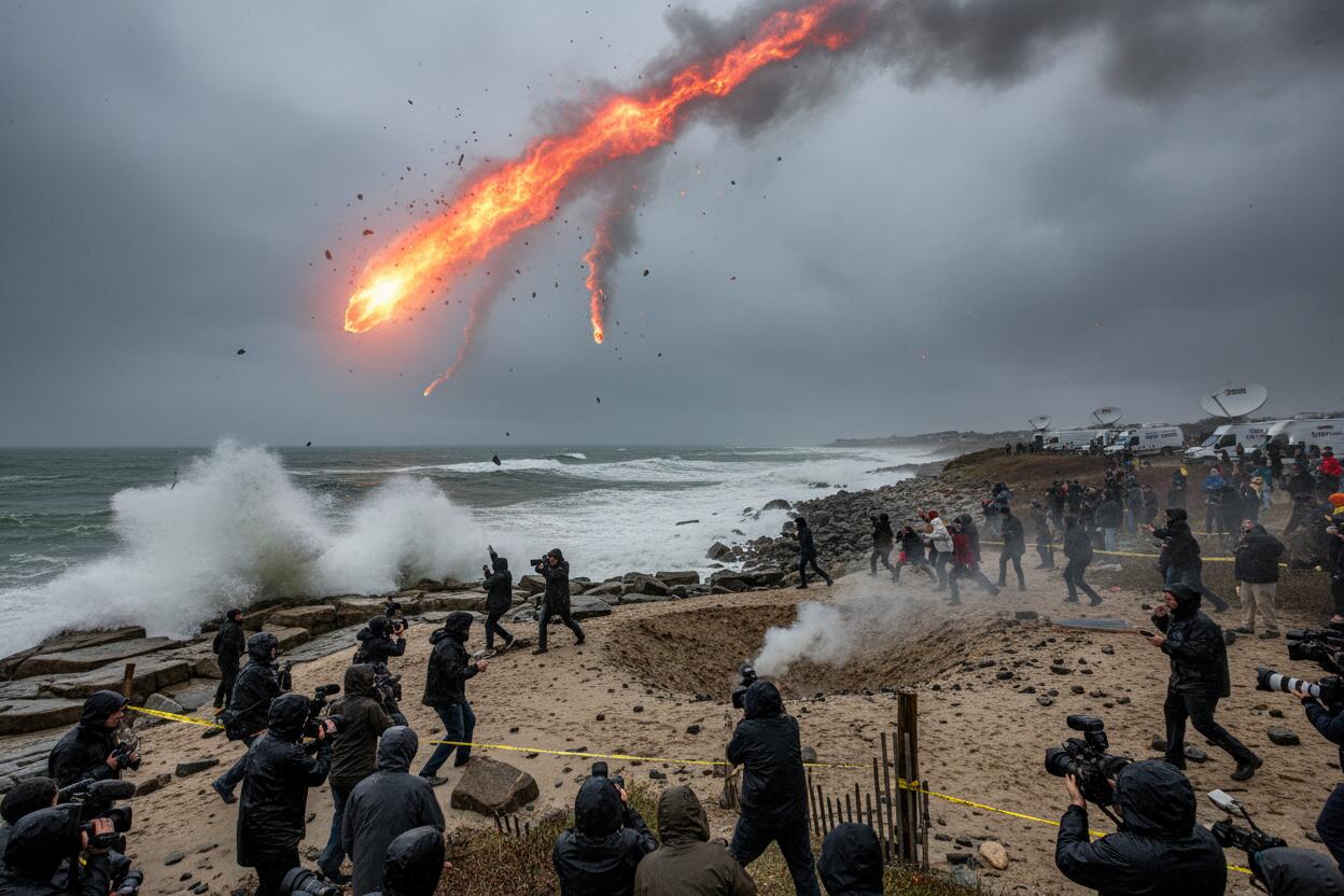 Explosión sónica por meteoro frente a Massachusetts causa asombro