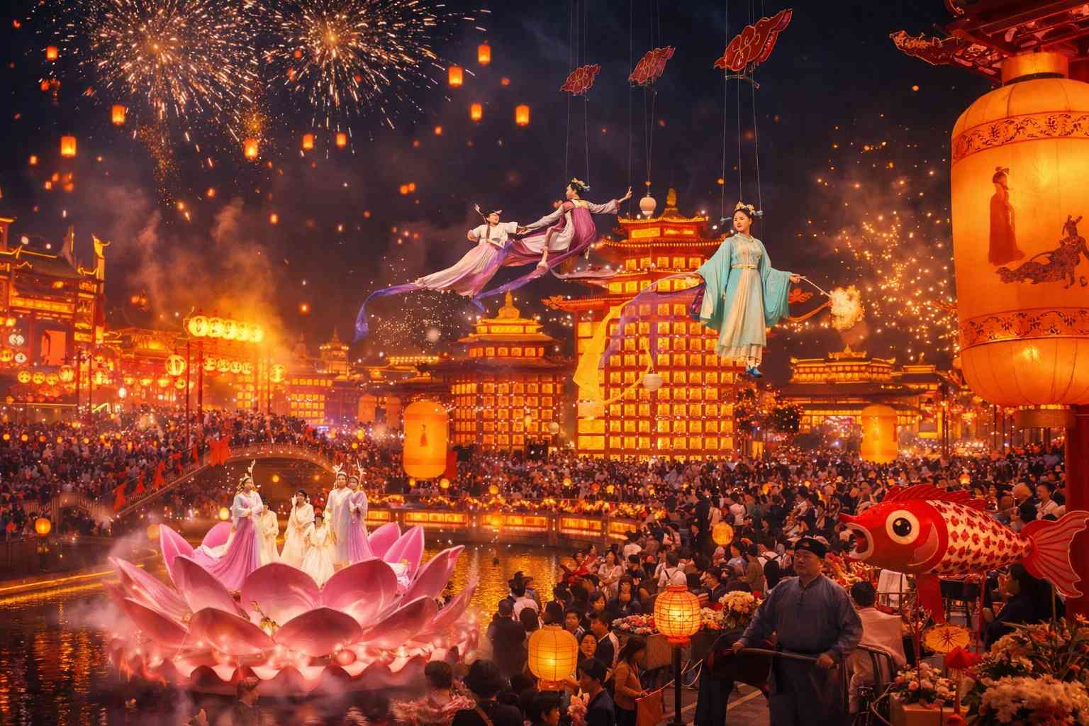 Comienzan las celebraciones del Año Nuevo Chino en Tangshan, Hebei: una fiesta que se extiende por el mundo