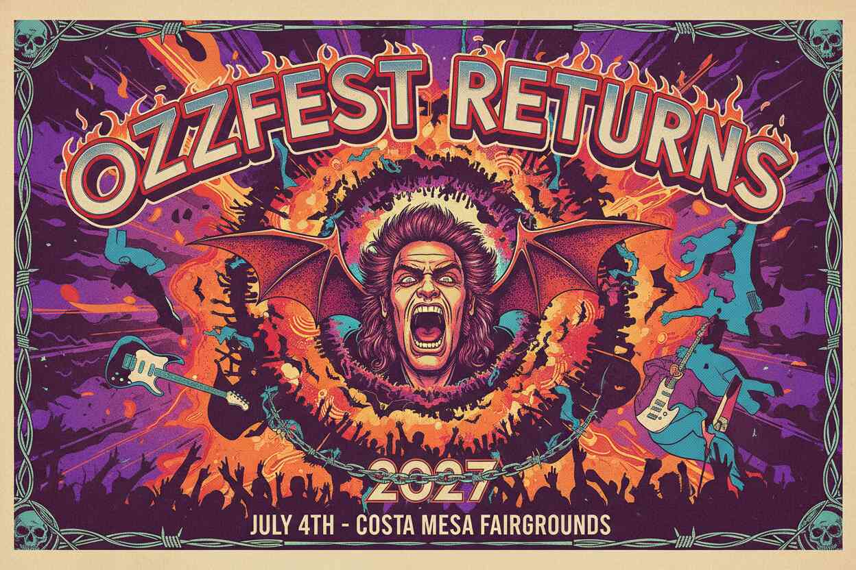 Ozzfest Regresa en 2027: Sharon Osbourne Confirma Revivir el Festival Musical.