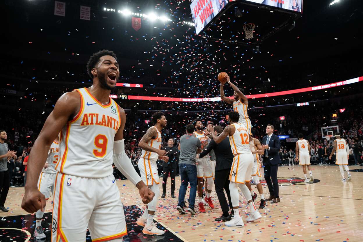 Hawks dominan a los Nets con actuación estelar de McCollum