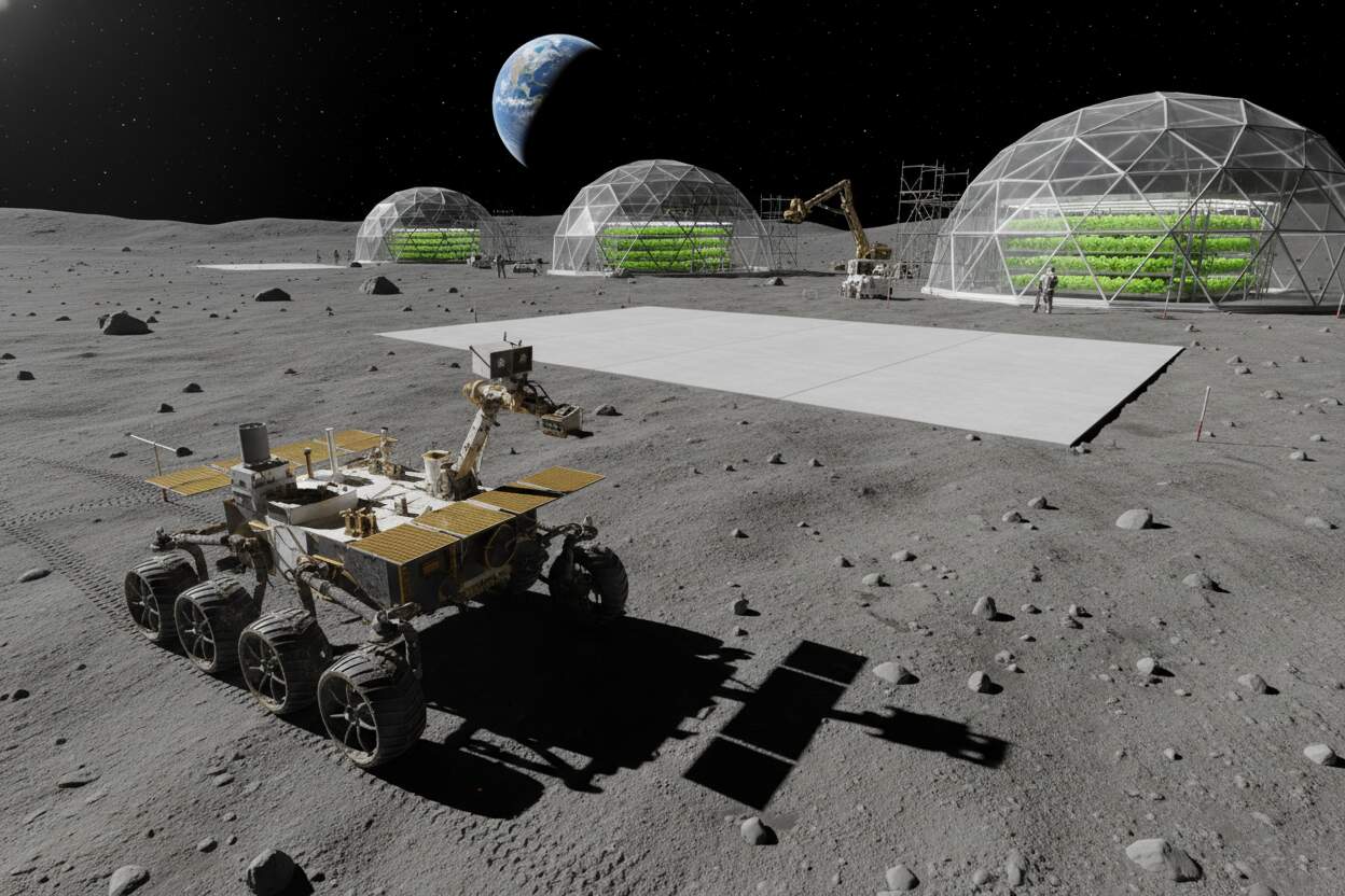 China planea construir invernaderos agrícolas en la Luna para misiones espaciales a largo plazo