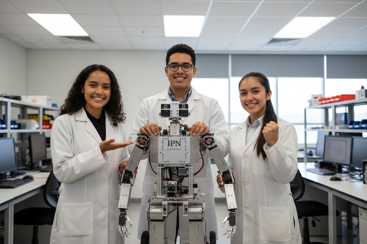 Robot mexicano ayuda a personas con discapacidad motriz