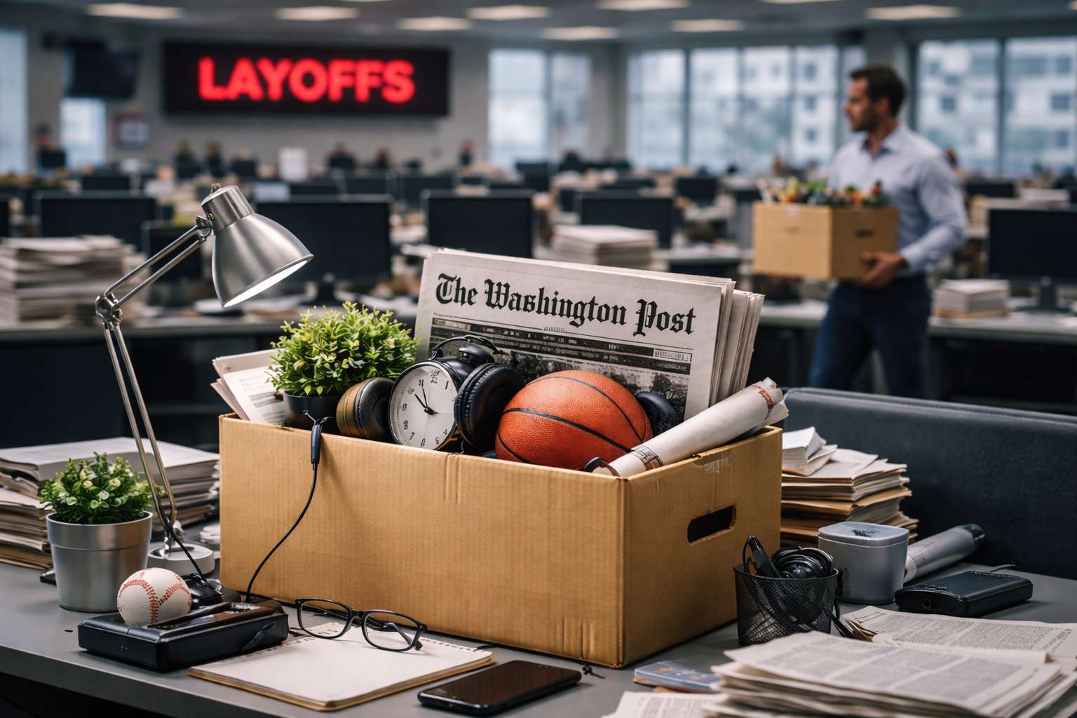 Despidos en The Washington Post: cierran la sección de deportes y recortan cobertura internacional