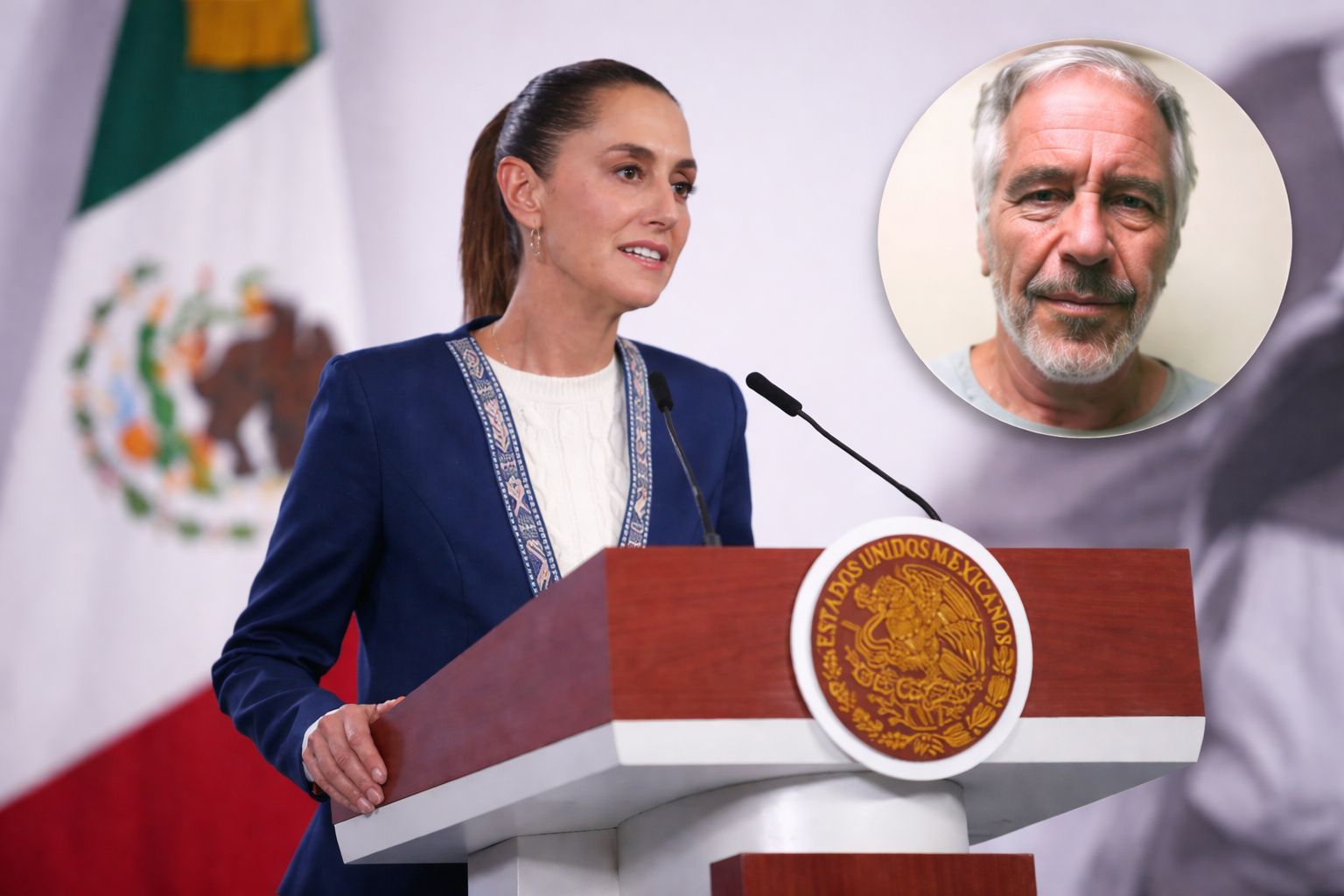 Sheinbaum responde sobre posible implicación mexicana en caso Epstein