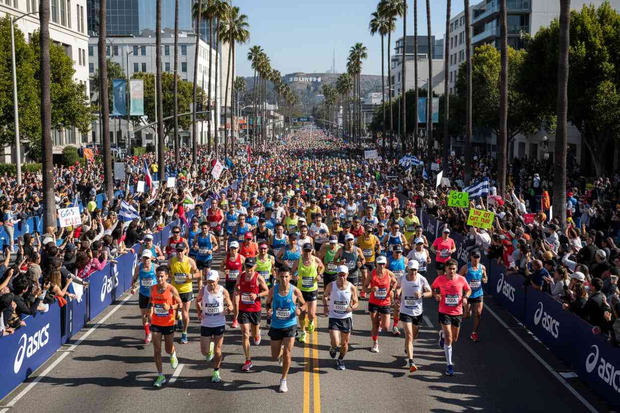 Maratón ASICS de Los Ángeles 2026: Más de 26,000 corredores competirán este 8 de marzo