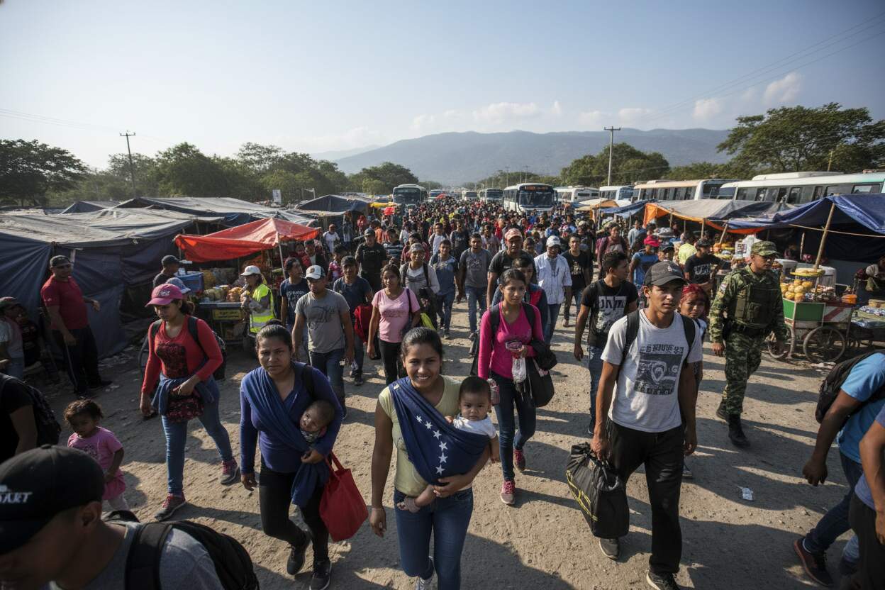 Migración en América Latina: Nuevo flujo de norte a sur preocupa a la OIM