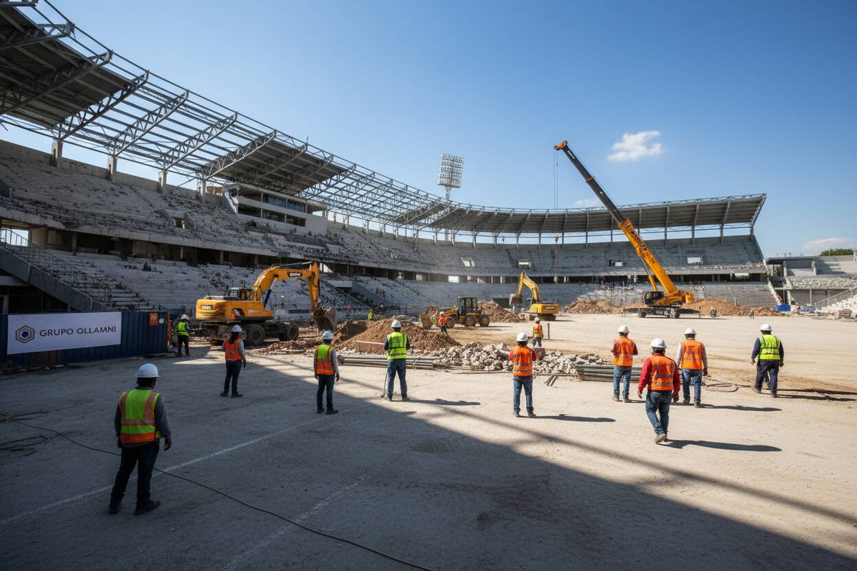 Estadio Banorte: Obras alcanzan los $235 millones tras créditos de Ollamani