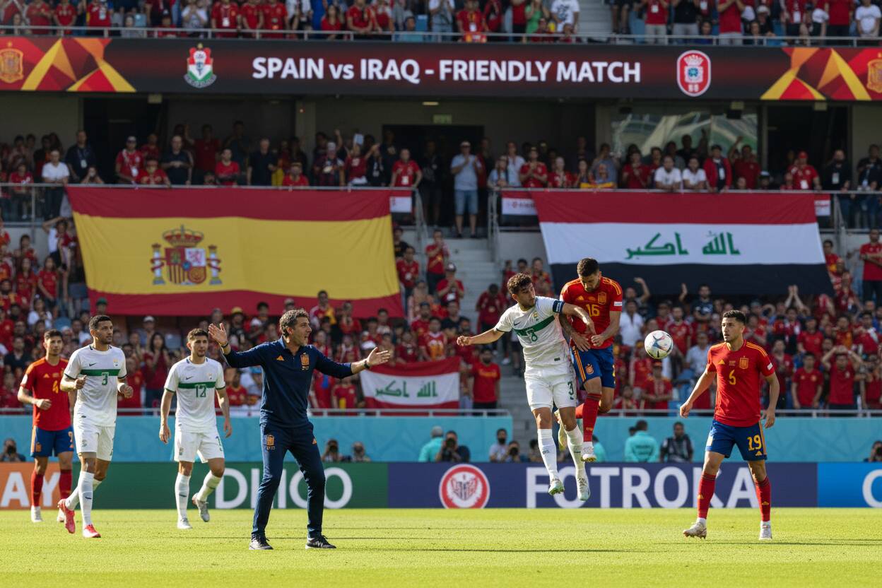 España vs. Irak: Amistoso clave para la Roja antes del Mundial