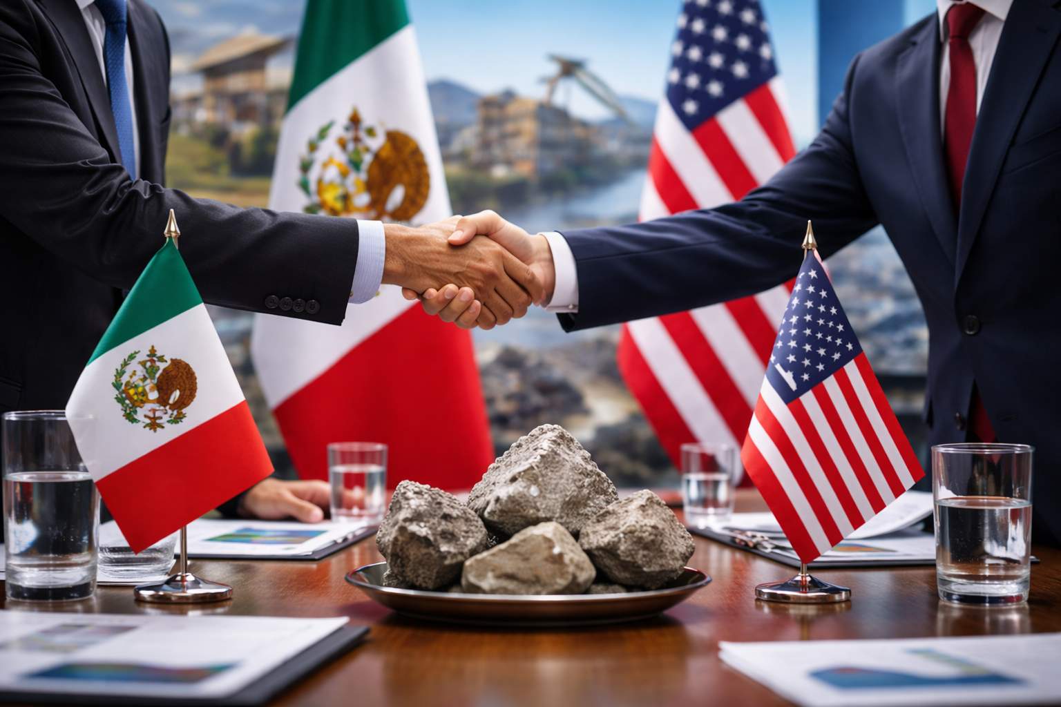 México y Estados Unidos refuerzan alianza para asegurar minerales clave y cadena energética