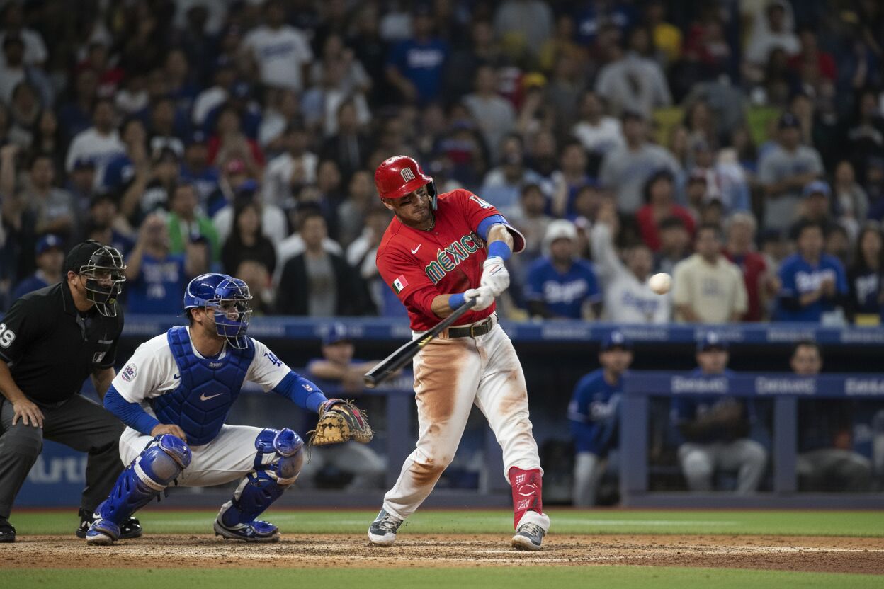 México cae 7-5 ante Dodgers en preparación para el Clásico Mundial