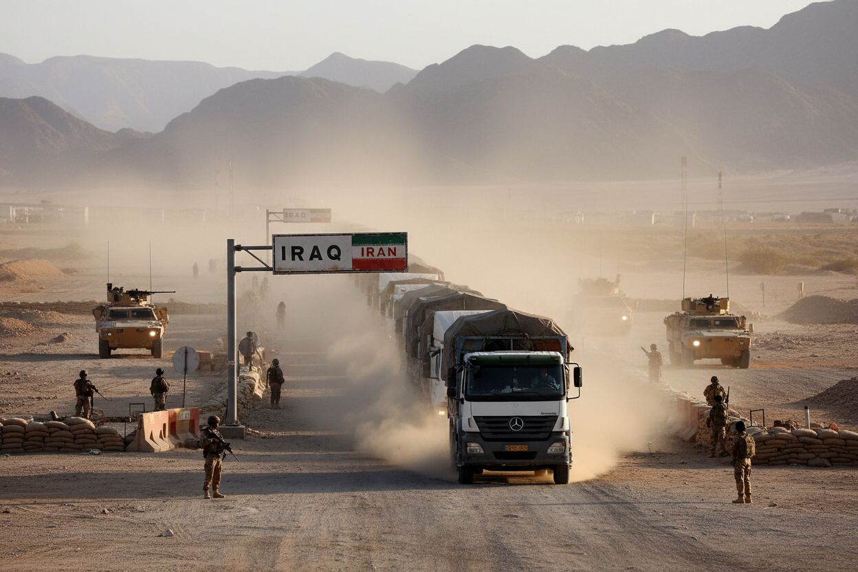 Convoy Iraquí a Irán: ¿Misión Humanitaria o Amenaza Regional?