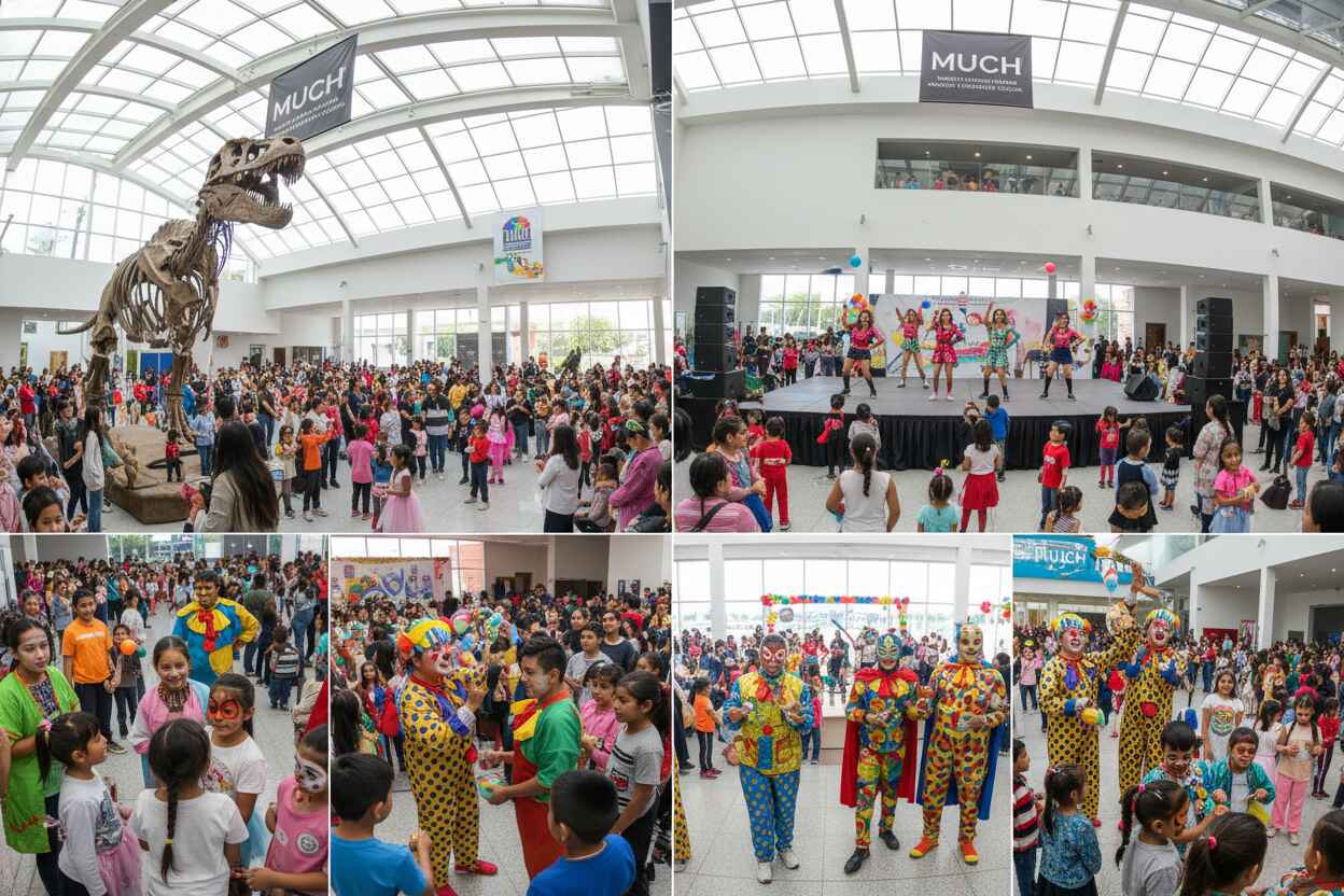 MUCH celebra el Día de la Niñez con fiesta épica para 5 mil familias