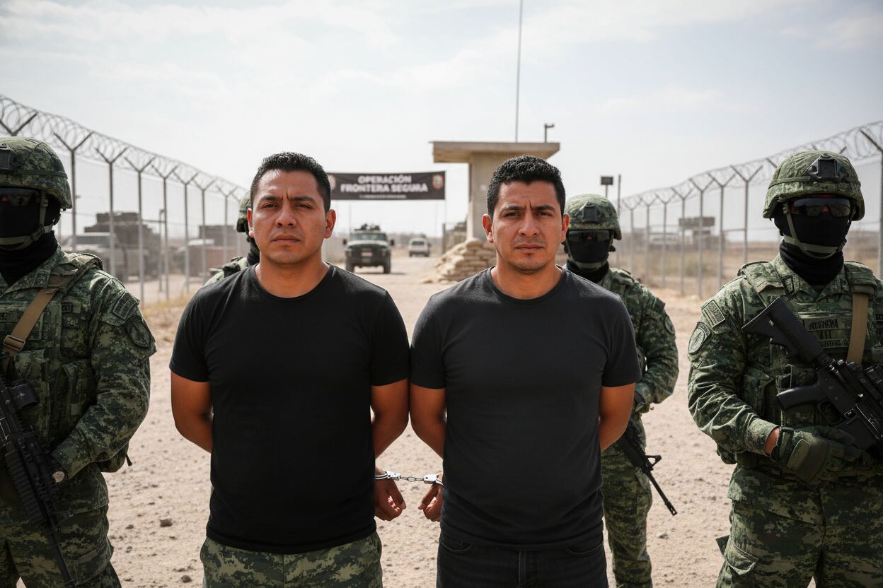 Sentenciados a 4 años por intentar cruzar armados hacia EE. UU. en Matamoros