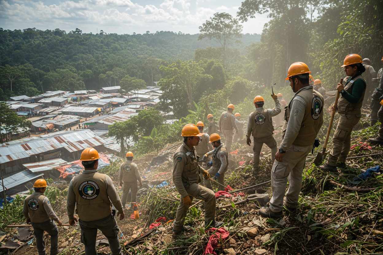 Familias migrantes inician brigada internacional de búsqueda en México