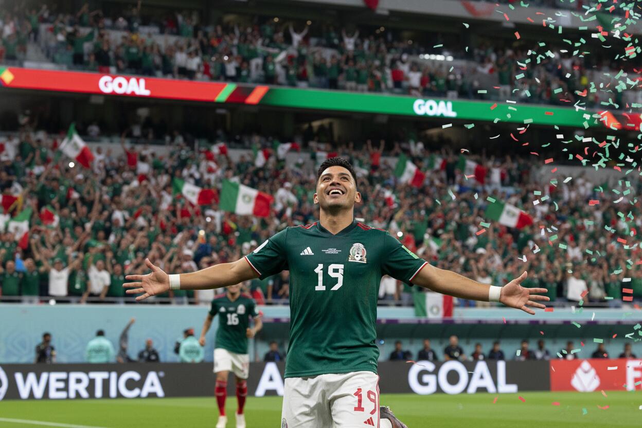 Raúl Jiménez iguala a Borgetti con 46 goles para México