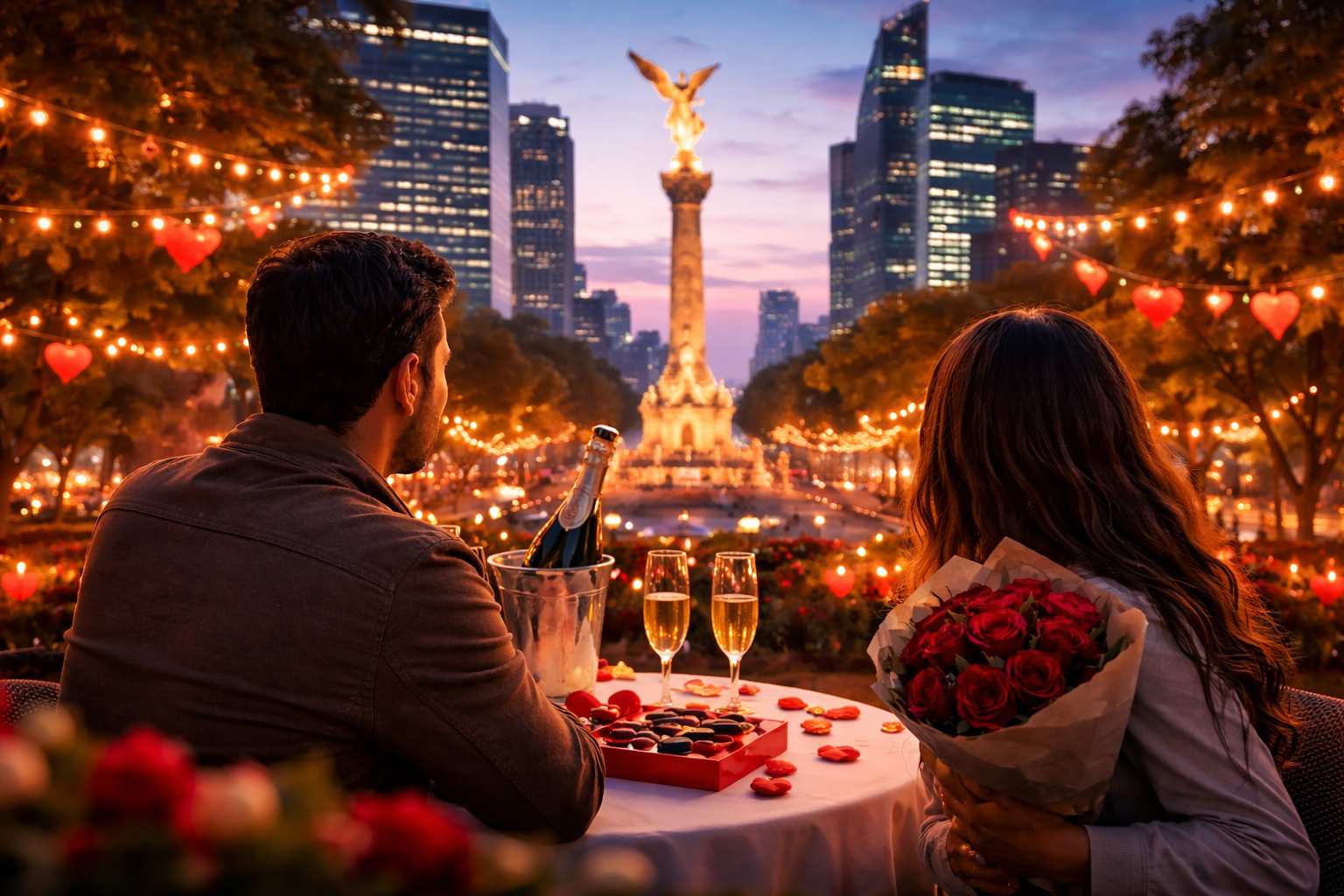 San Valentín 2026: CDMX prevé derrama de más de 3 mil millones de pesos y beneficiará a 500 mil empleos