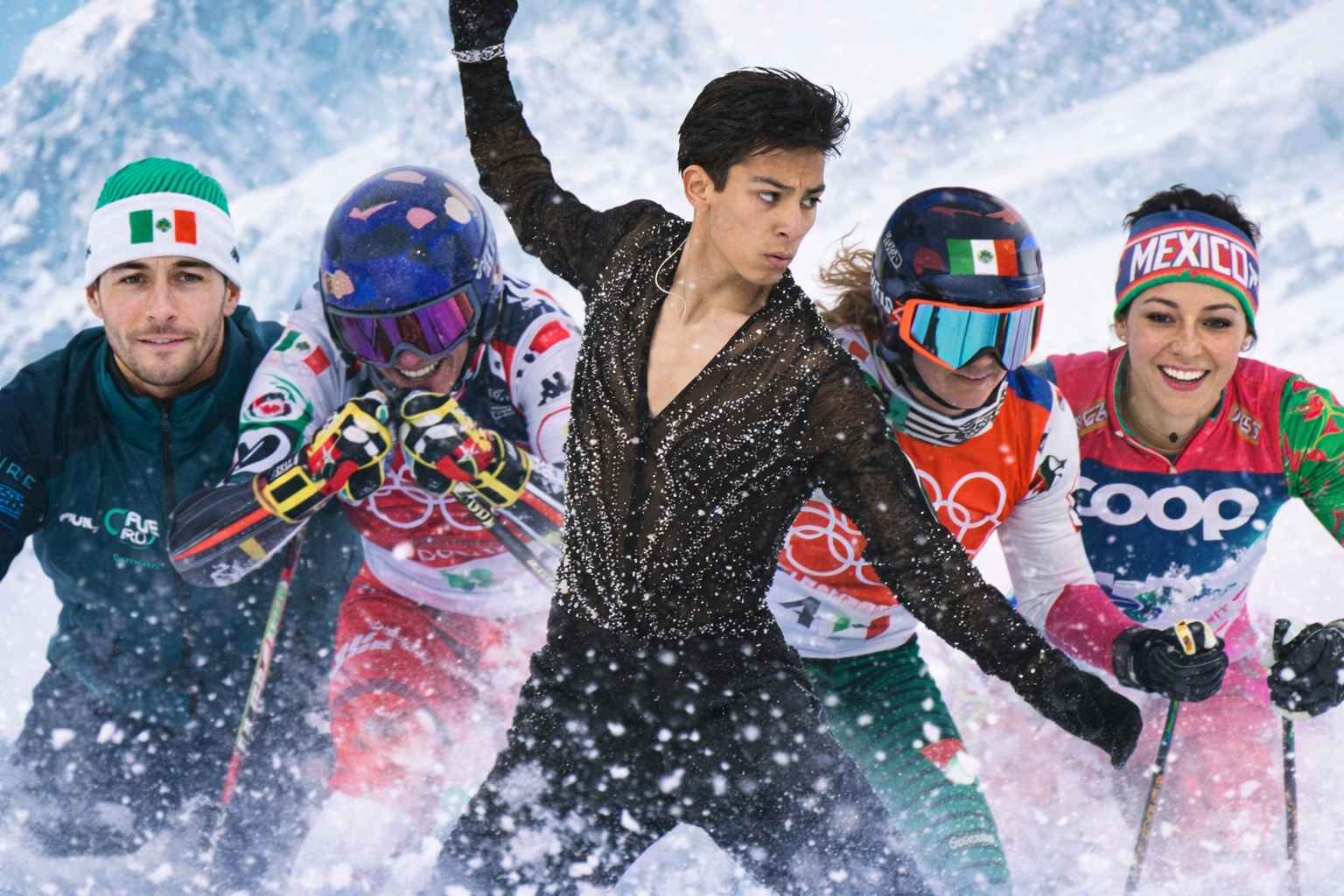 5 mexicanos hacen historia en los Juegos Olímpicos de Invierno 2026