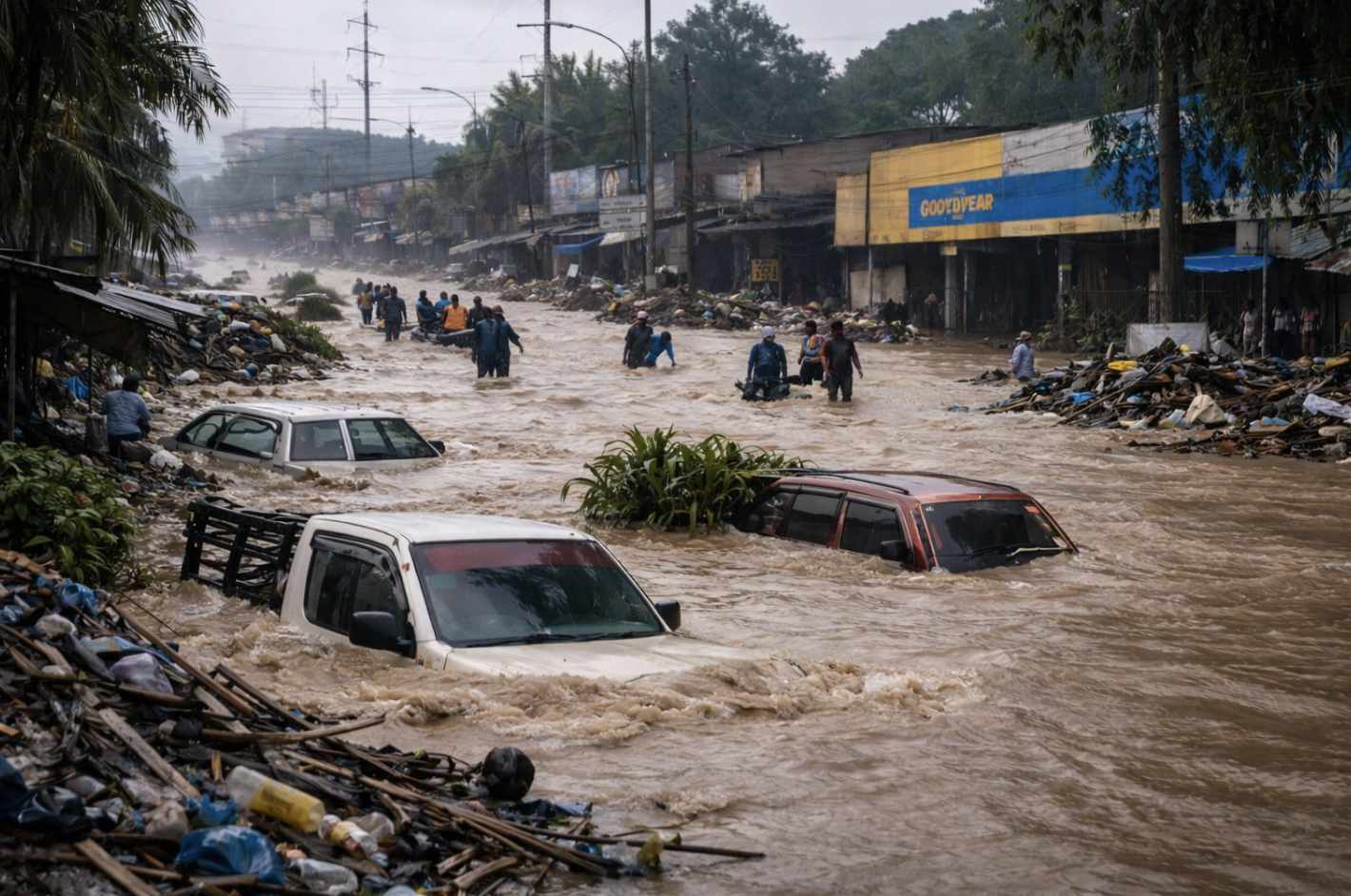 Inundaciones masivas en Filipinas: la tormenta Penha anega Iligan City