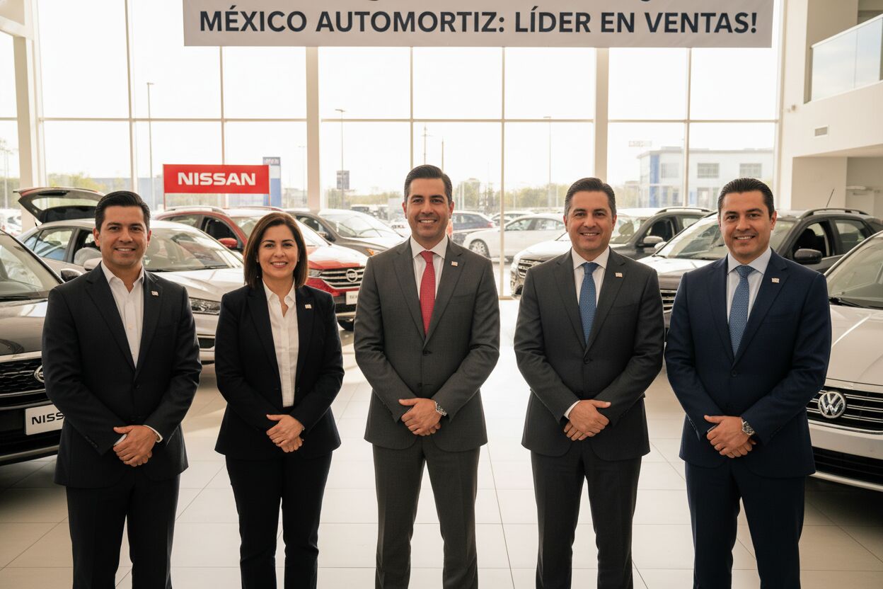 Ventas de vehículos en México rompen récords en el primer trimestre