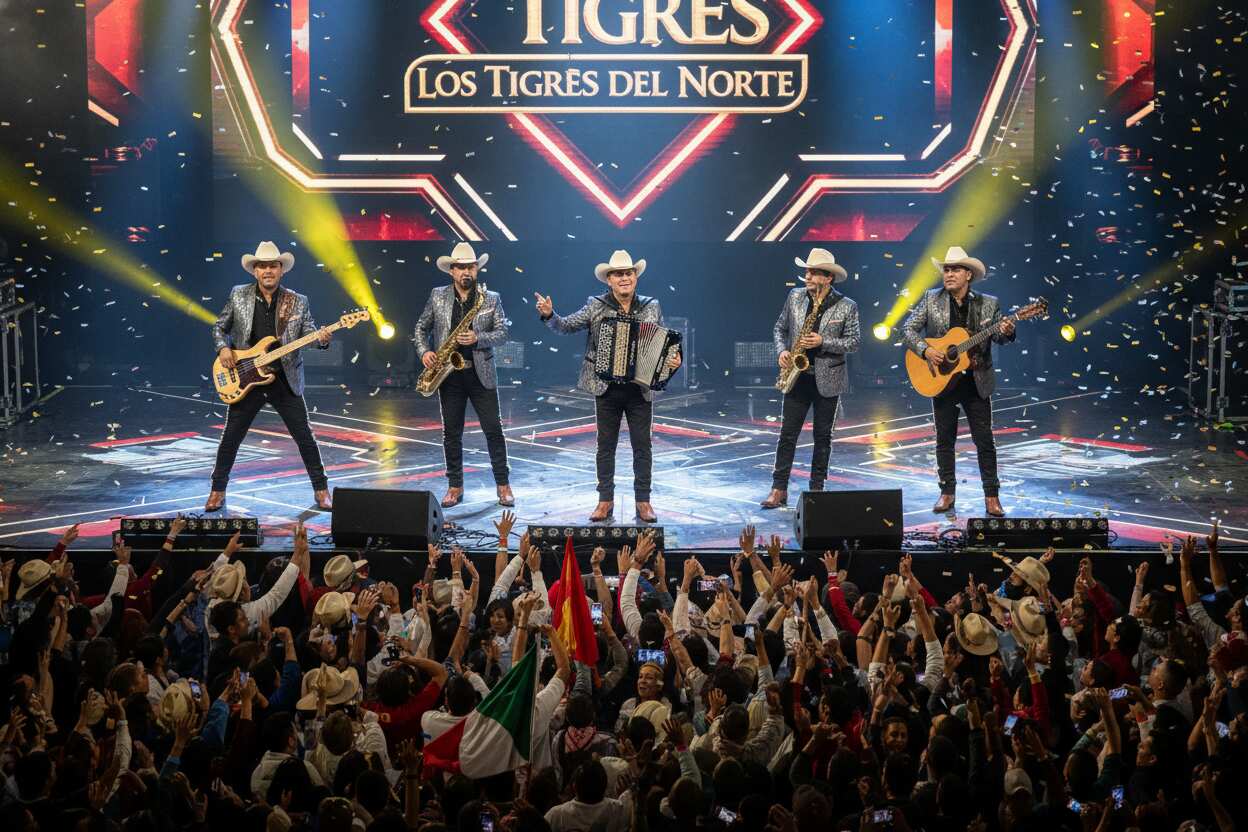 Los Tigres del Norte ajustan gira 2026 por restricciones a corridos