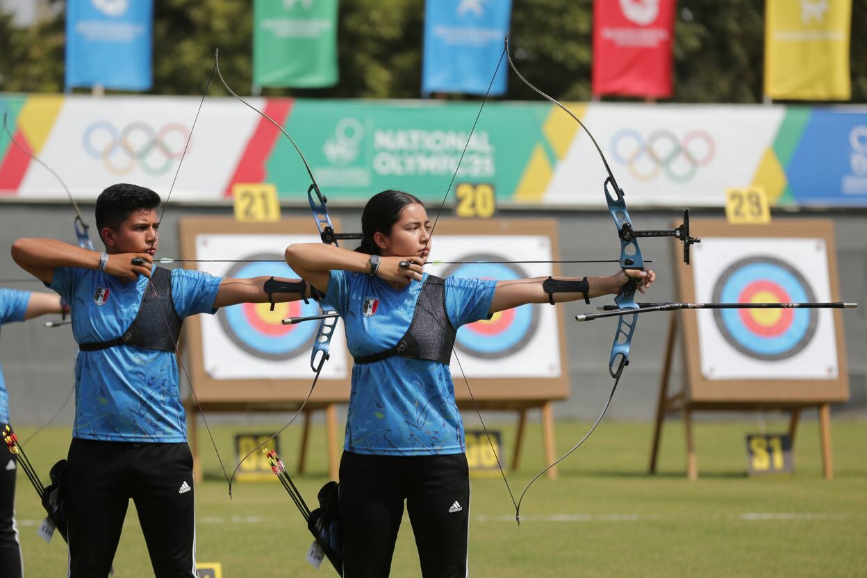 Arqueros queretanos conquistan 18 medallas en Olimpiada Nacional 2026