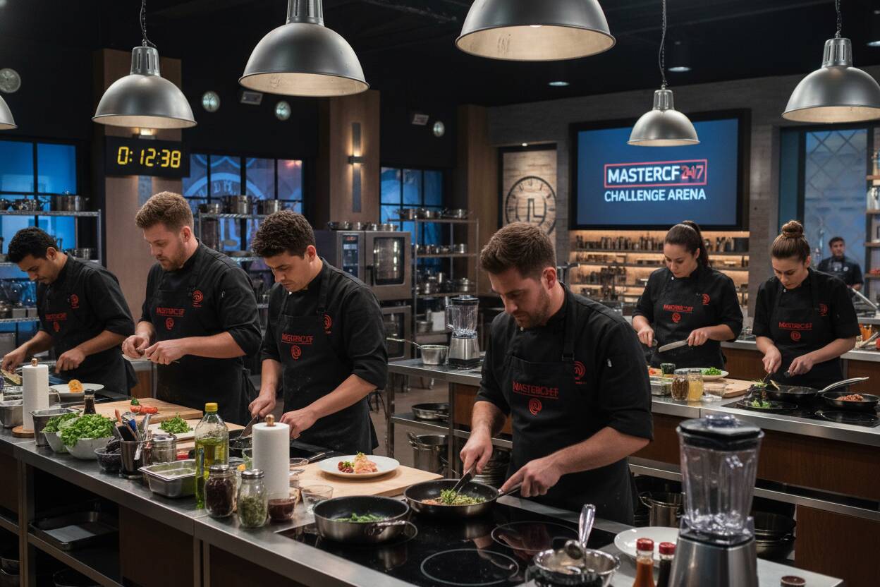 MasterChef 24/7: Dinámicas, votaciones y convivencia sin límites.