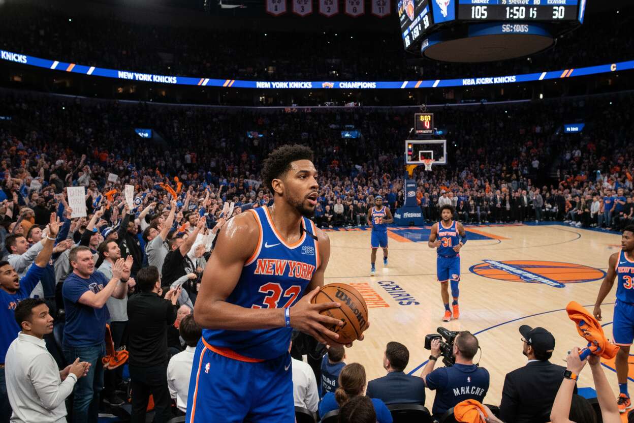Perdió a su madre por COVID y ahora lidera el sueño de los Knicks: la historia que conmueve a la NBA
