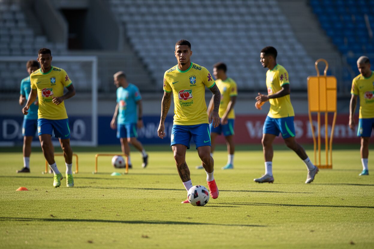 Ibañez sorprende como titular en la defensa de Brasil ante Egipto
