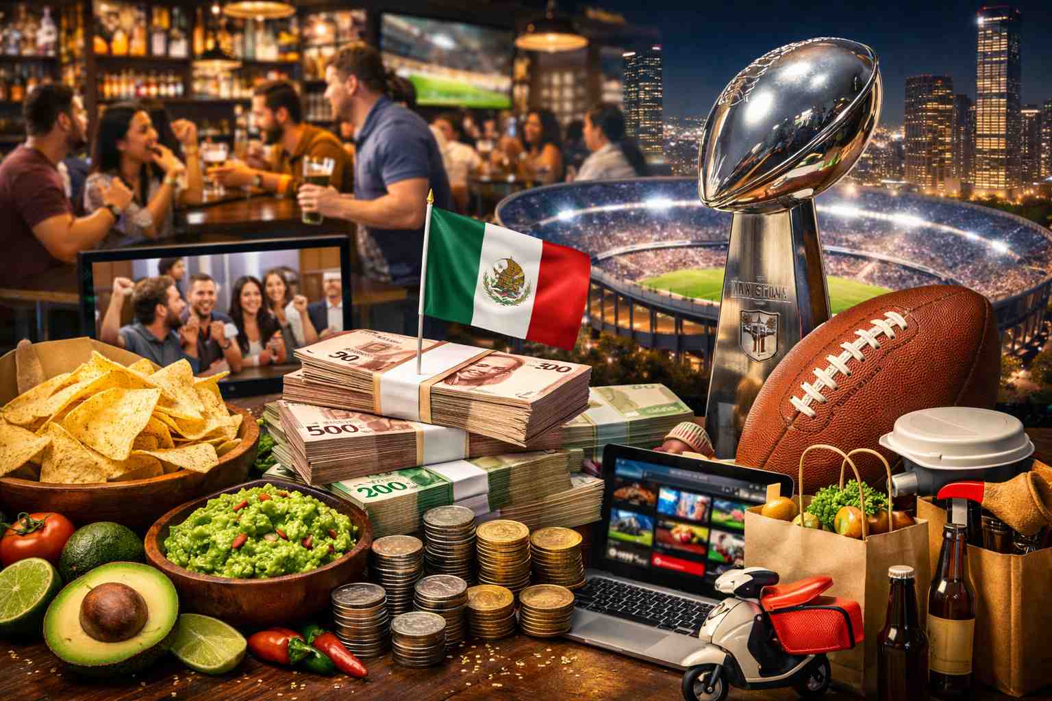 Super Bowl 2026: México proyecta derrama económica de 56 mil millones de pesos
