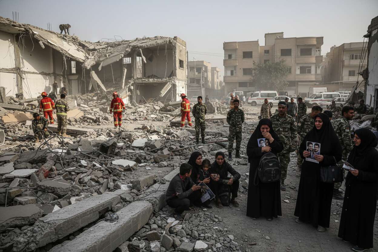 EEUU masacra escuela iraní: 180 niñas muertas en ataque con misiles