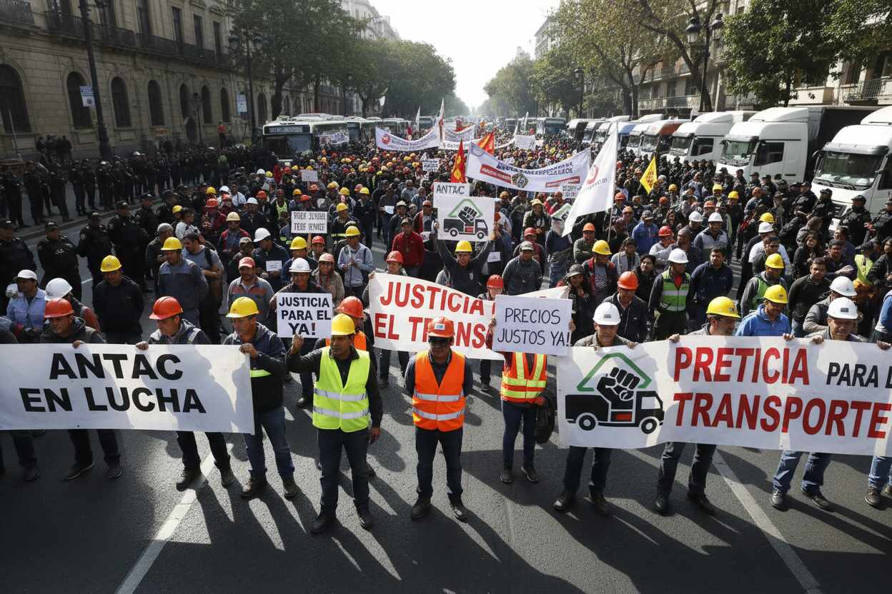 ¡No se cancela! Paro nacional continúa pese a intimidaciones policiales: Antac