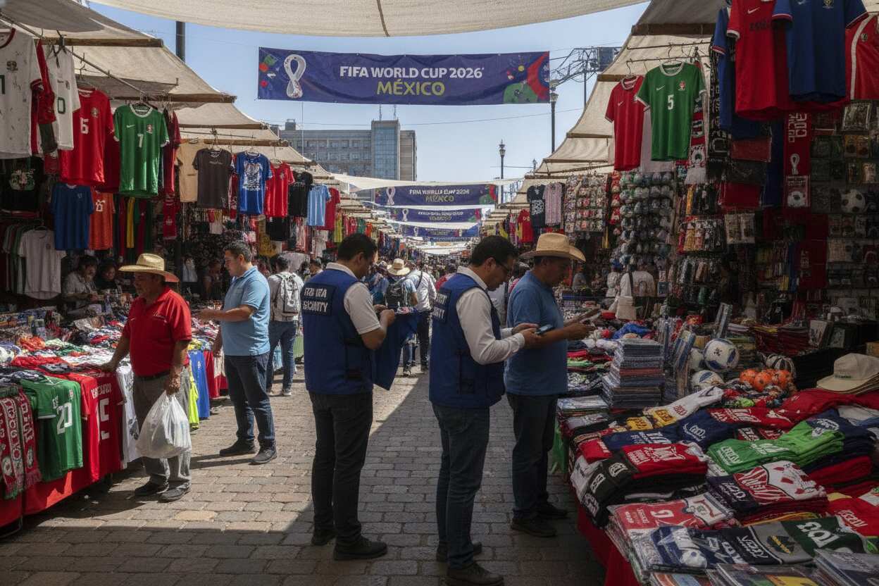 México se prepara para blindar la Copa Mundial 2026 contra la piratería y el fraude al consumidor