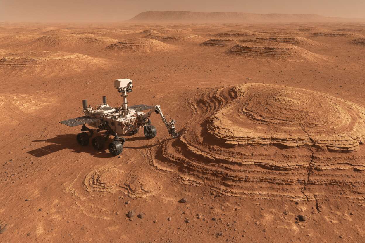 Rover ExoMars busca señales de vida en depósitos de arcilla marcianos