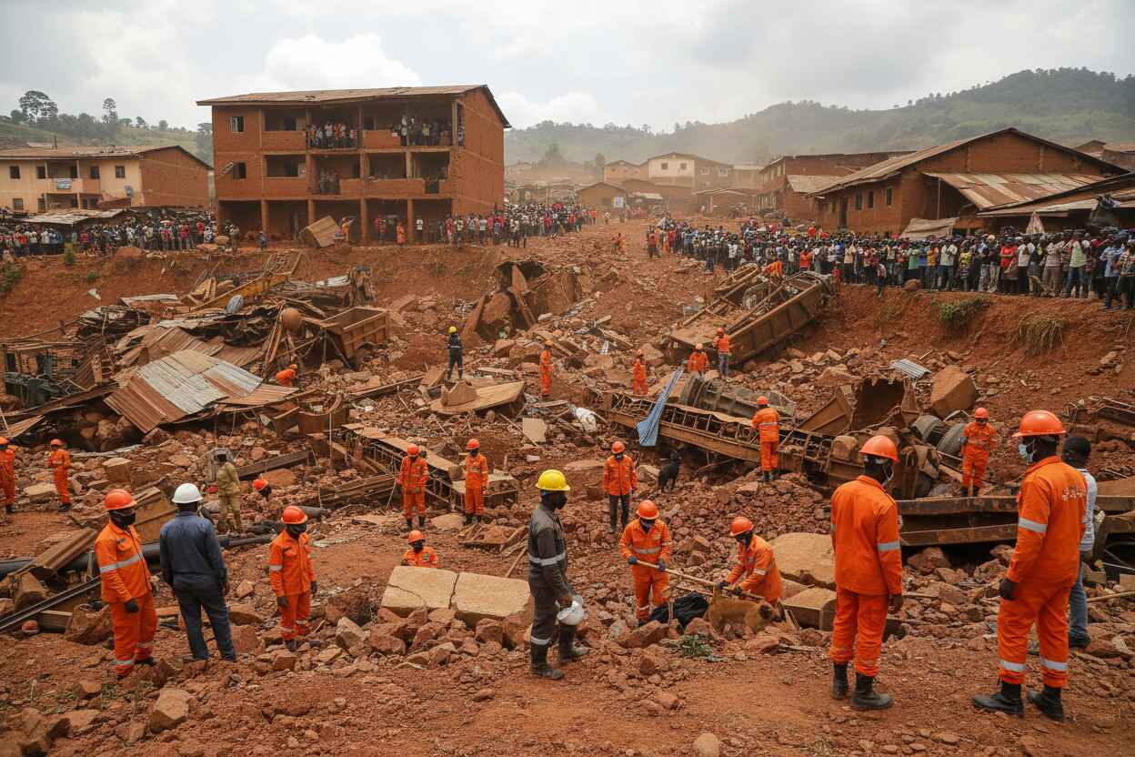 Tragedia en el Congo: deslizamiento en mina de Rubaya deja más de 300 muertos