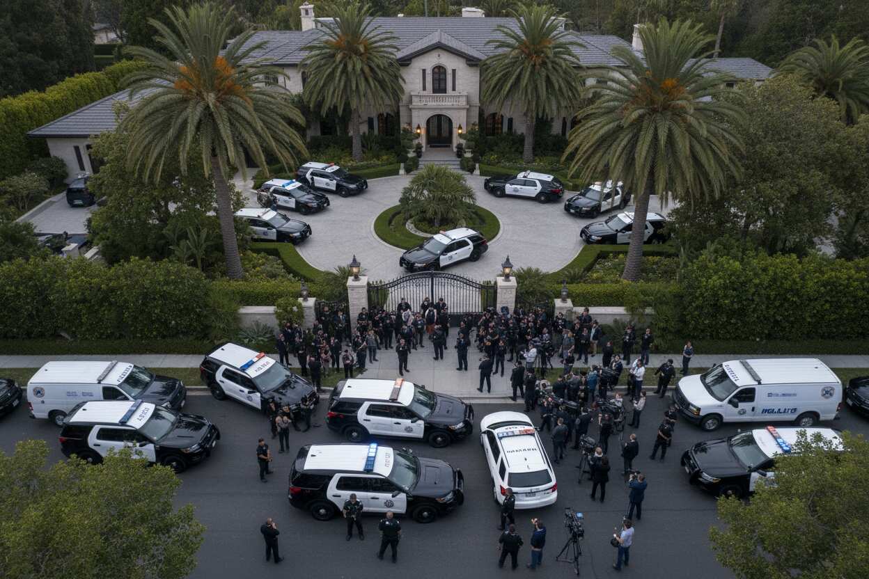 Tiroteo contra la mansión de Rihanna: mujer detenida tras disparos