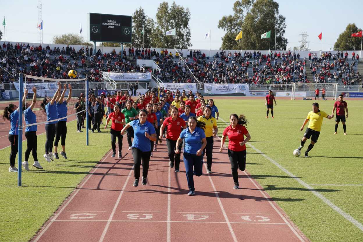 Docentes de León celebran los Juegos Magisteriales 2026 con entusiasmo