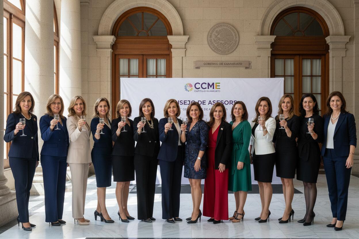 Mujeres emprenden en Guanajuato: Toma de protesta a nuevo consejo consultivo