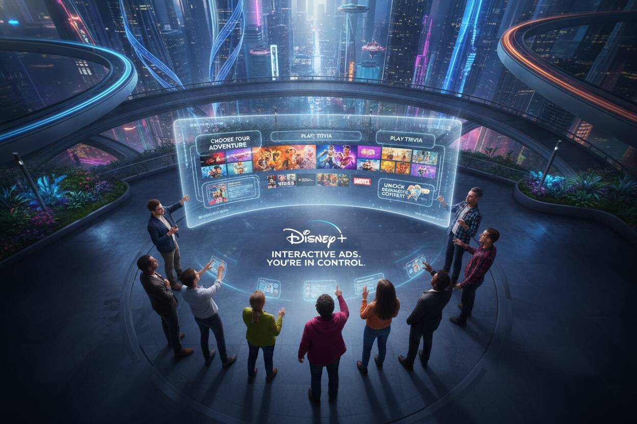 Disney+ revoluciona la publicidad con anuncios interactivos y participación del usuario