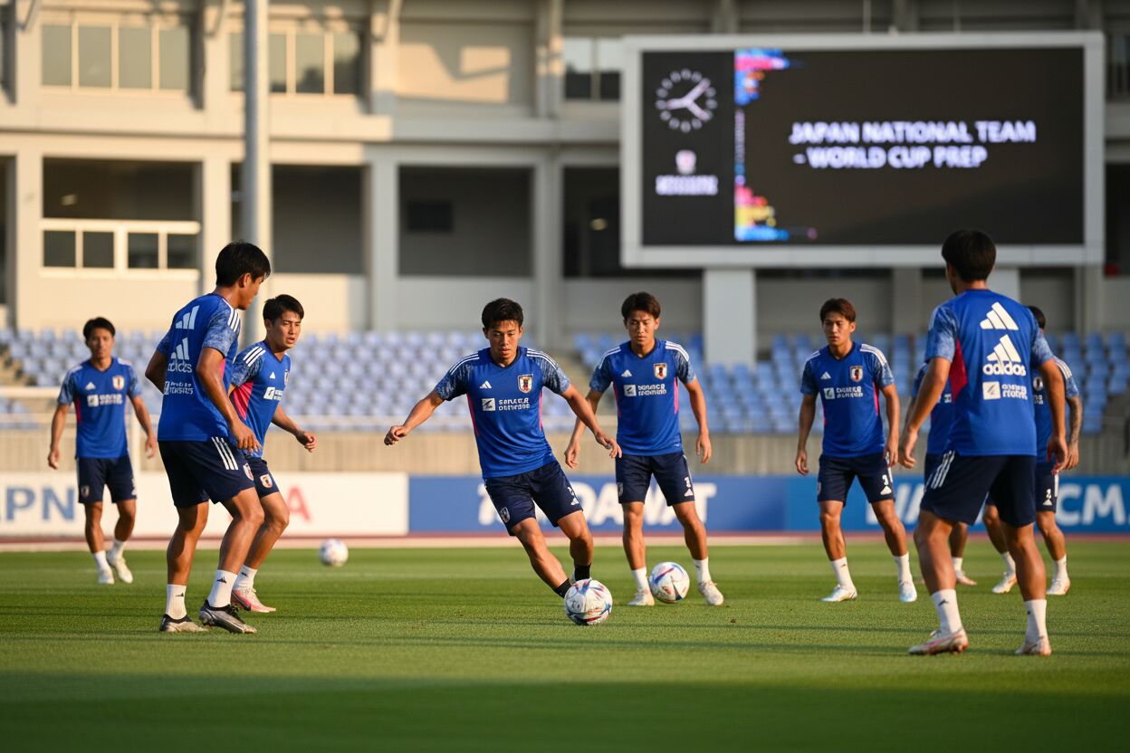 Selección de Japón se marcha a Nashville tras concentración en Monterrey