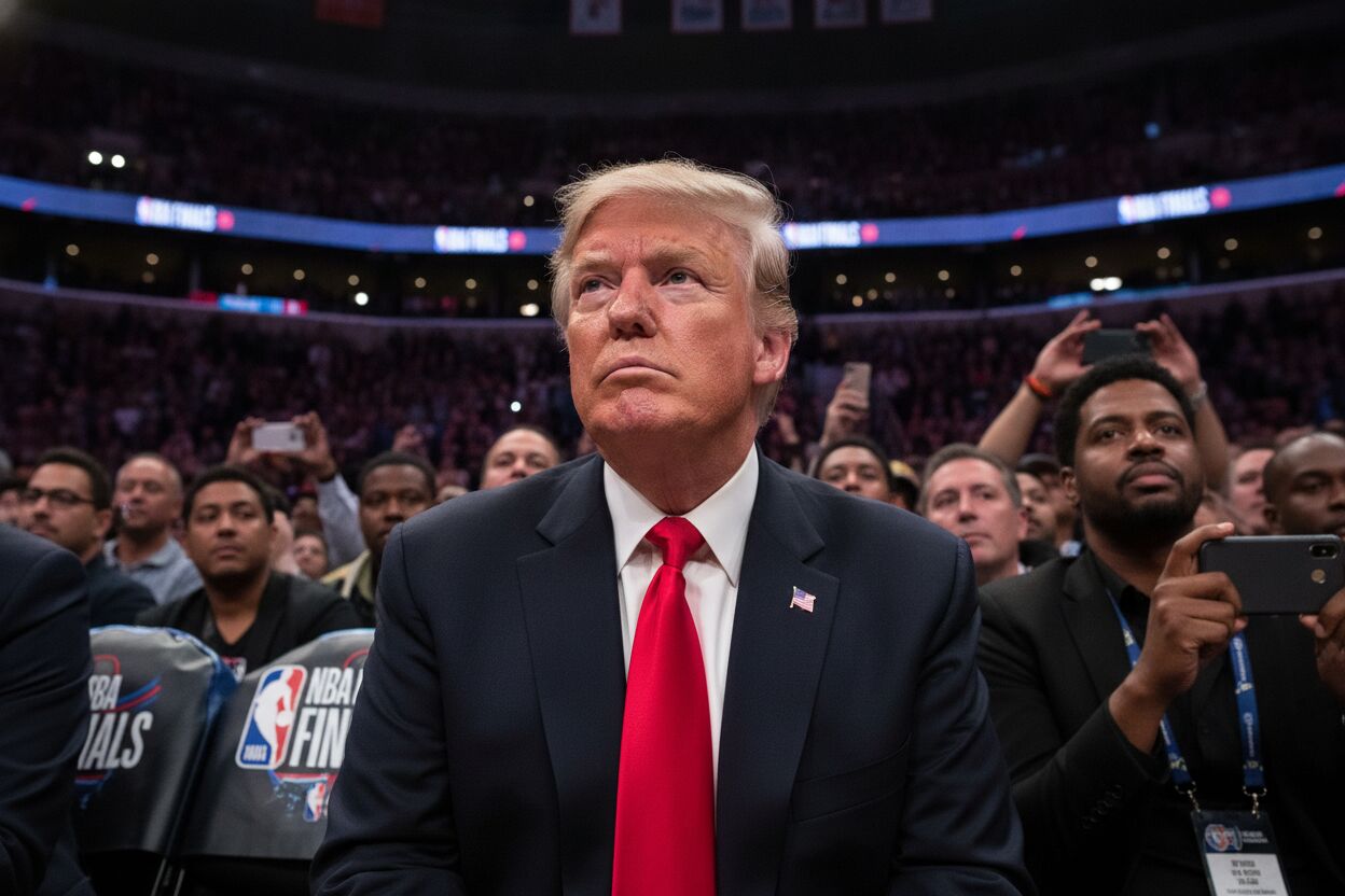 Trump abucheado durante un partido de Knicks en el Madison Square Garden