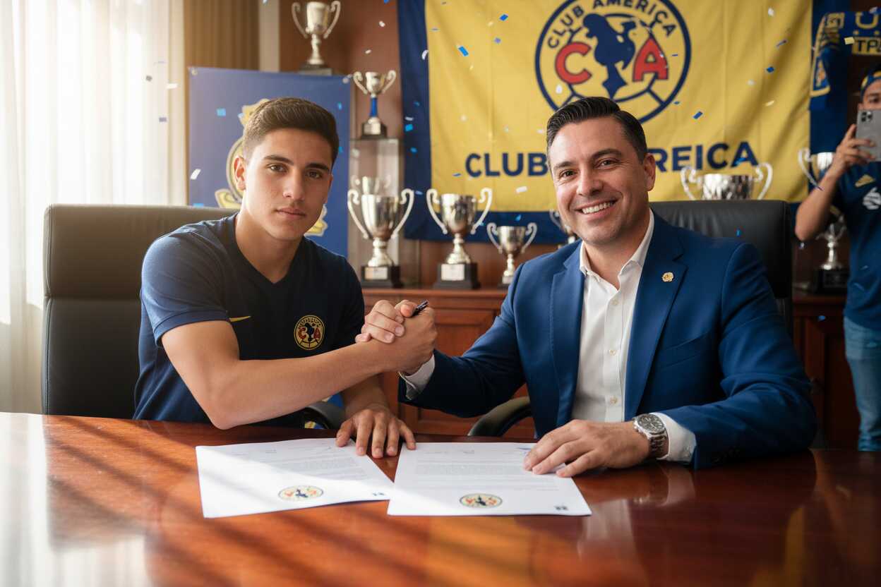 América se asegura a Thiago Espinosa: El joven uruguayo llega al Clausura 2026