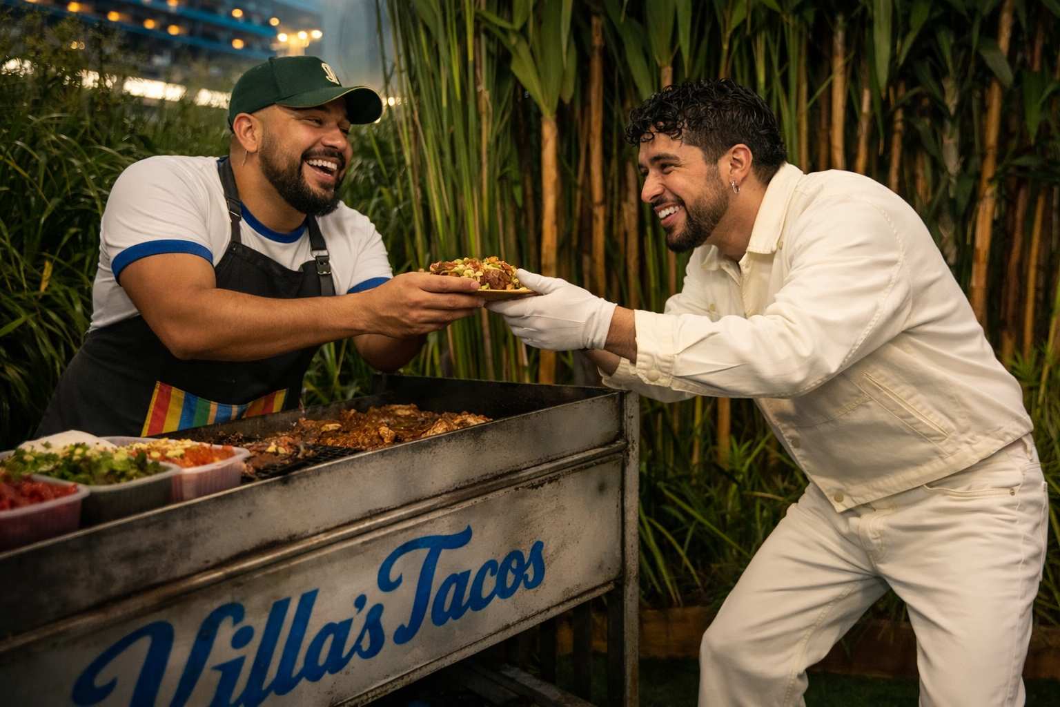 ¿Quién es el taquero mexicano que apareció con Bad Bunny en el Super Bowl?