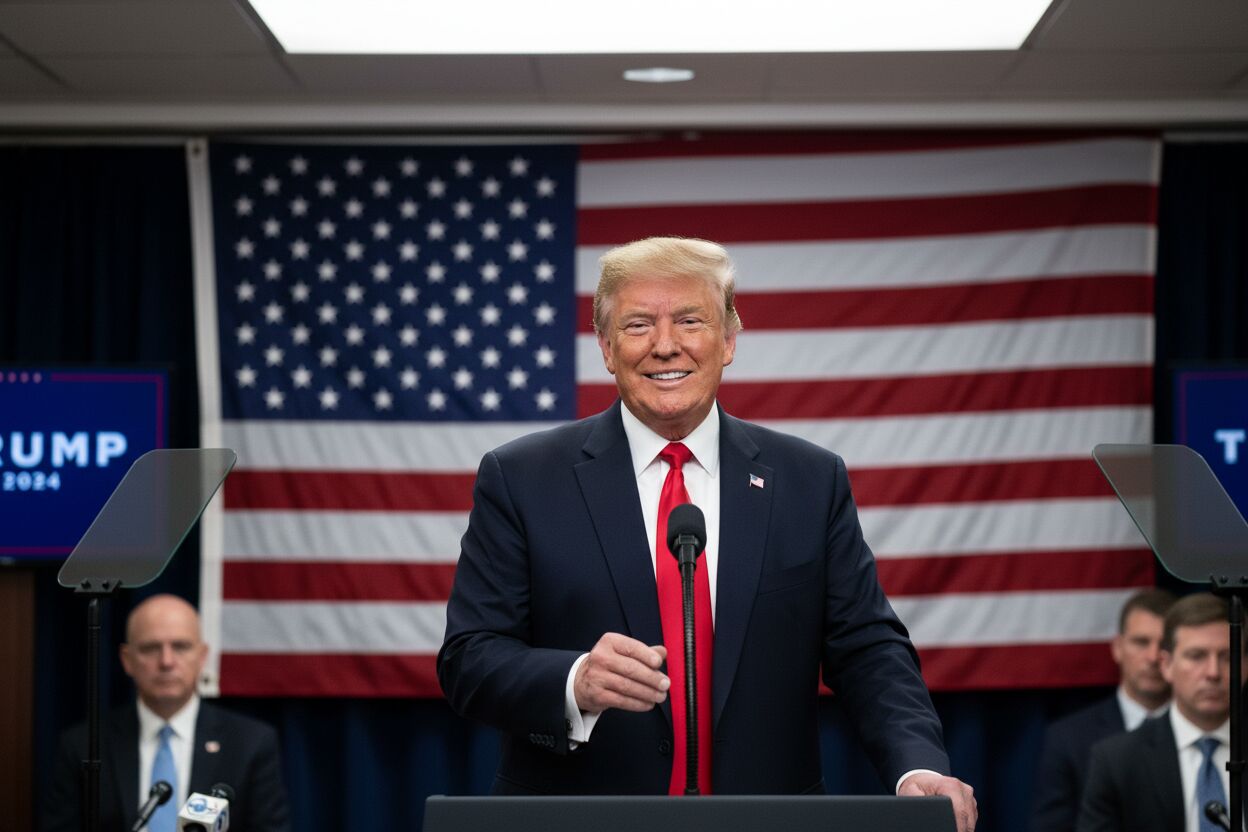 Trump afirma que la guerra con Irán está casi terminada y calma mercados